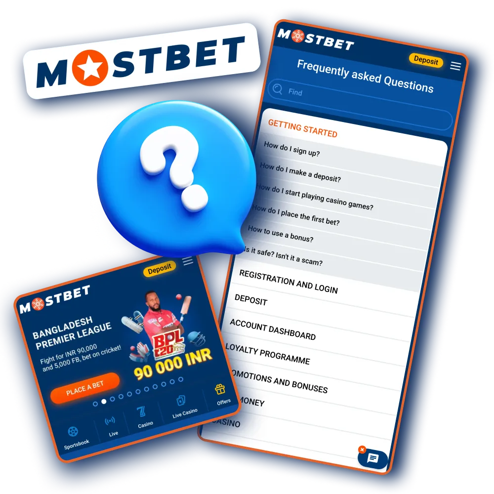 Answers to frequently asked questions about our services and features at Mosbet Casino.