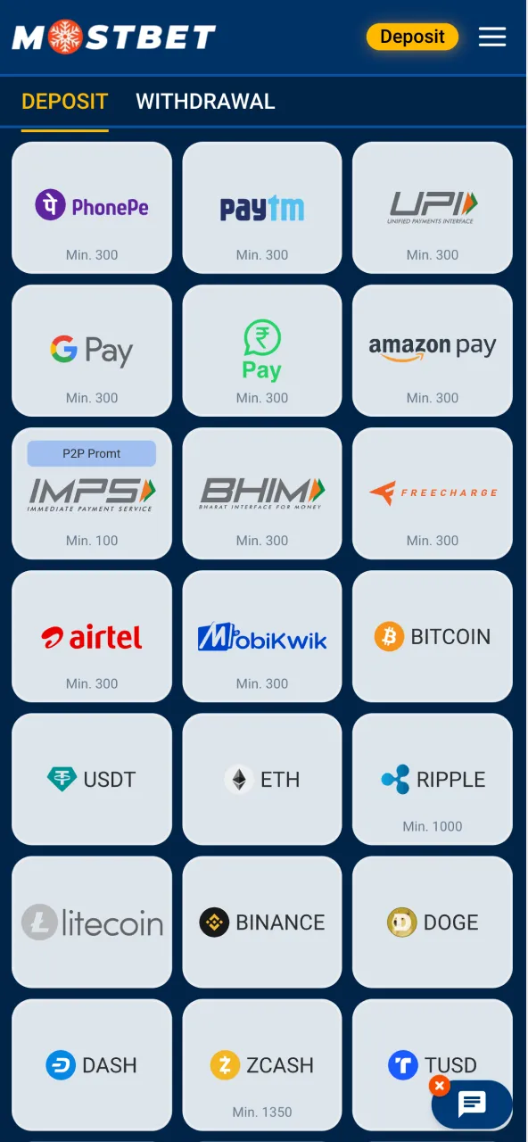 Read rules, select bonus, and complete registration for Mostbet.