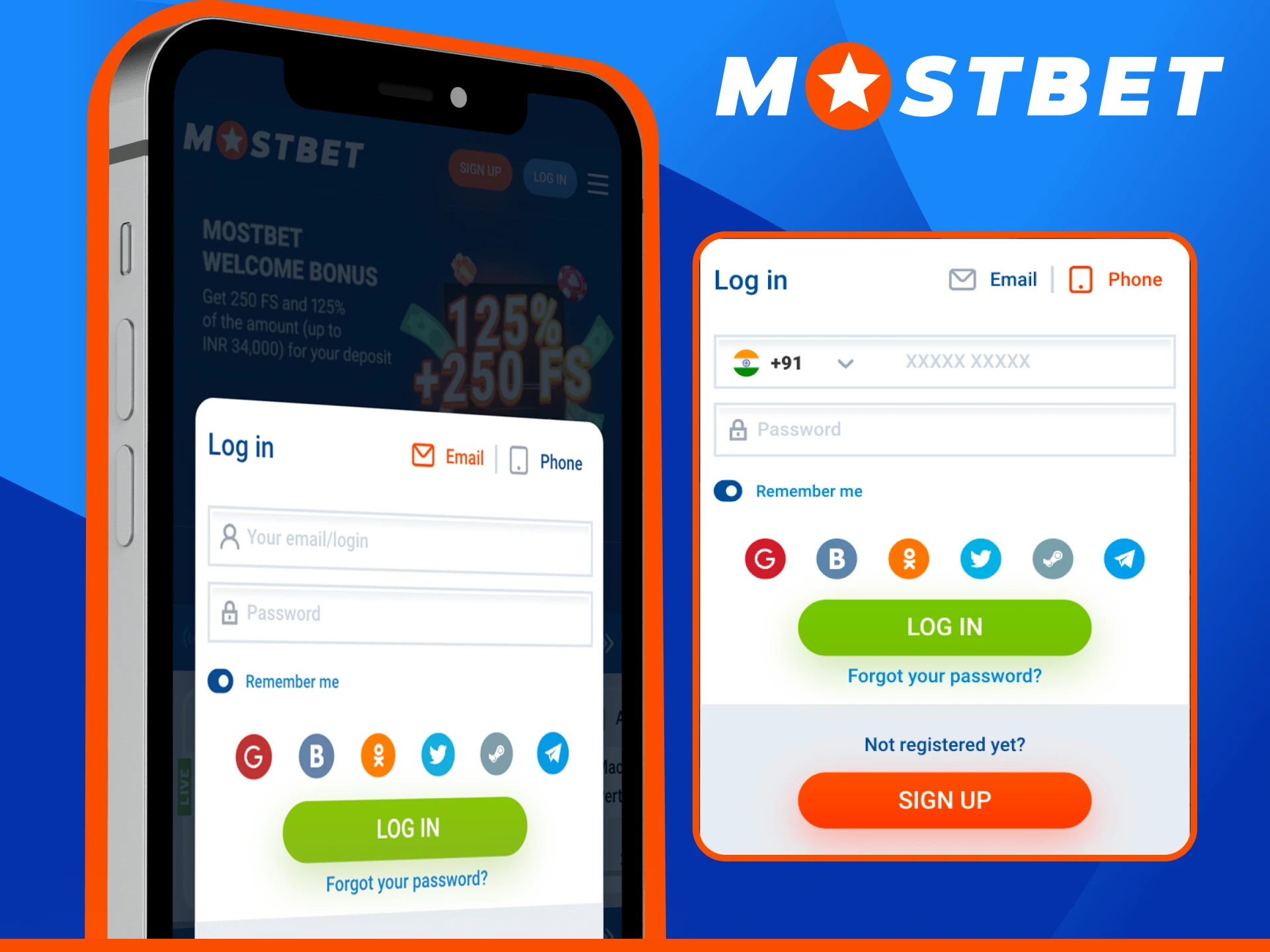 Log In to Your Account at Mostbet and start your gaming session.