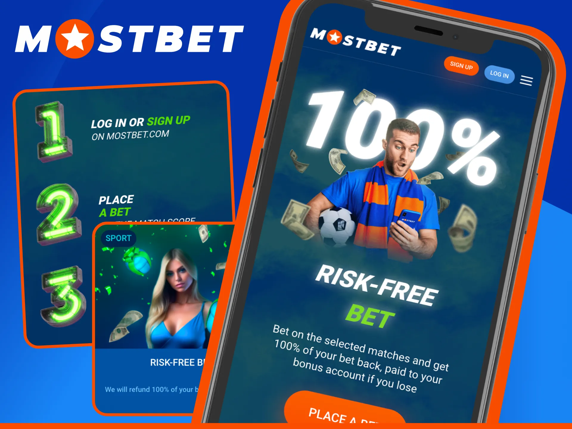Place a Risk-Free Bet at Mostbet and protect your sports prediction.